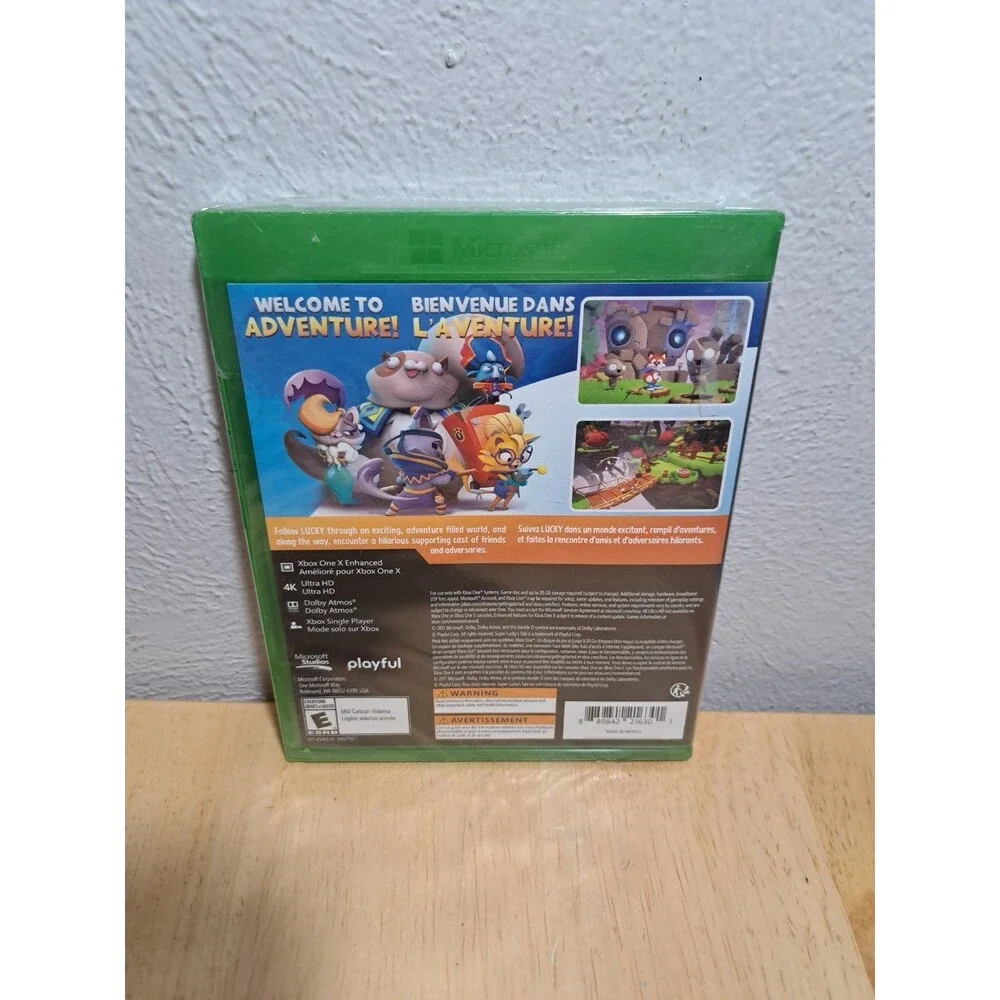 BRAND NEW SEALED Super Lucky's Tale - Microsoft Xbox One Video Game Rated E